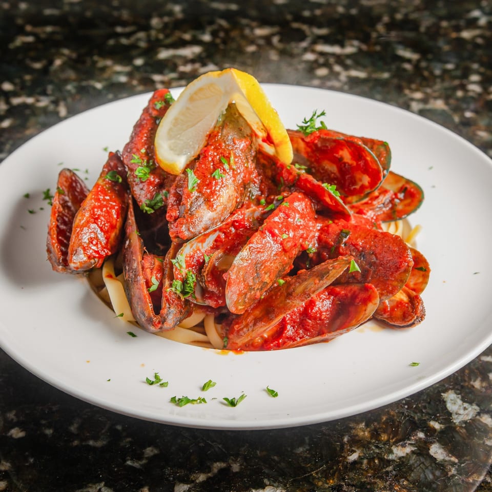 The Capone seafood pasta