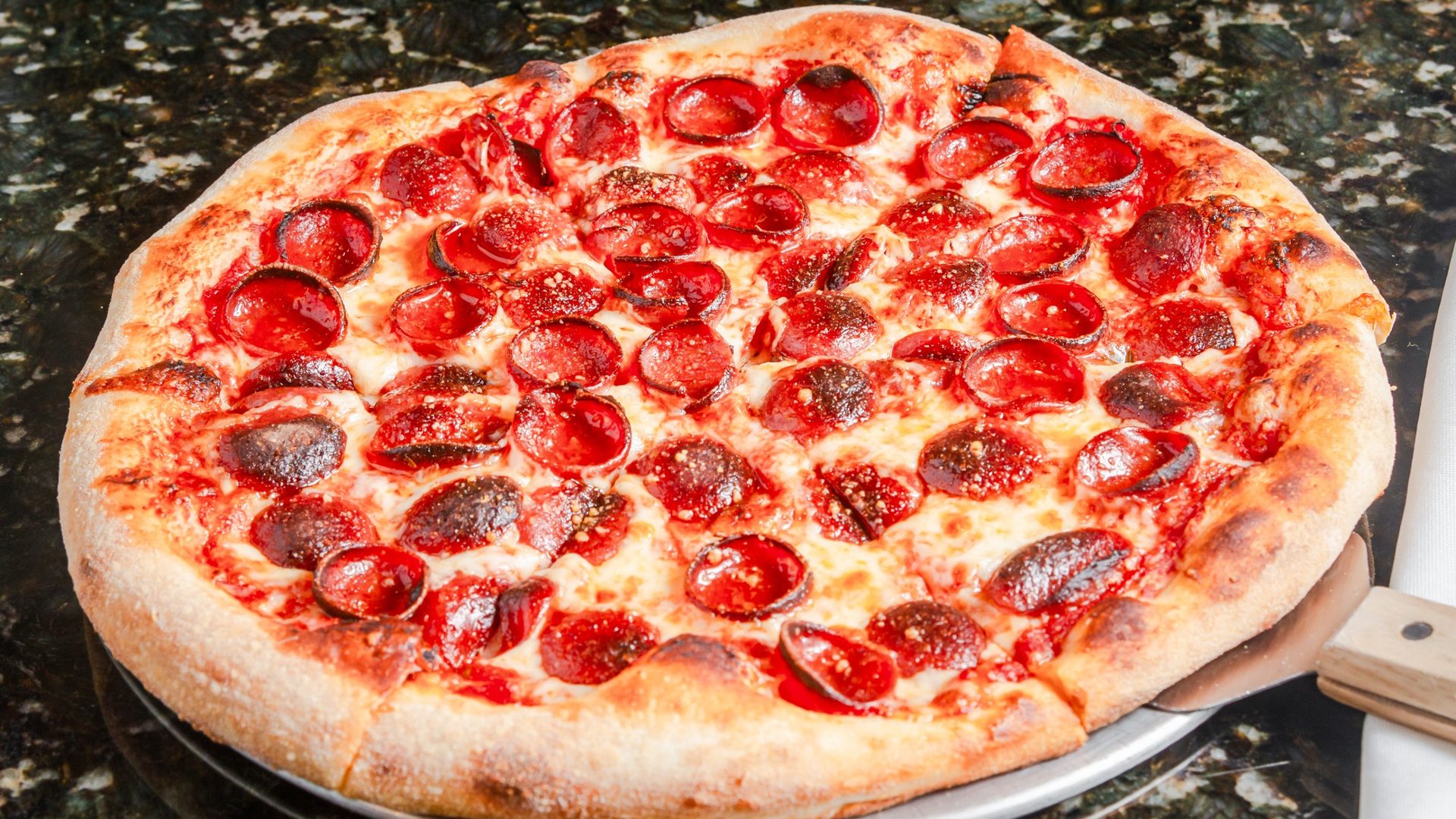 The leopard-spotted crust