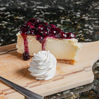 Vanilla Bean Cheesecake Slice
